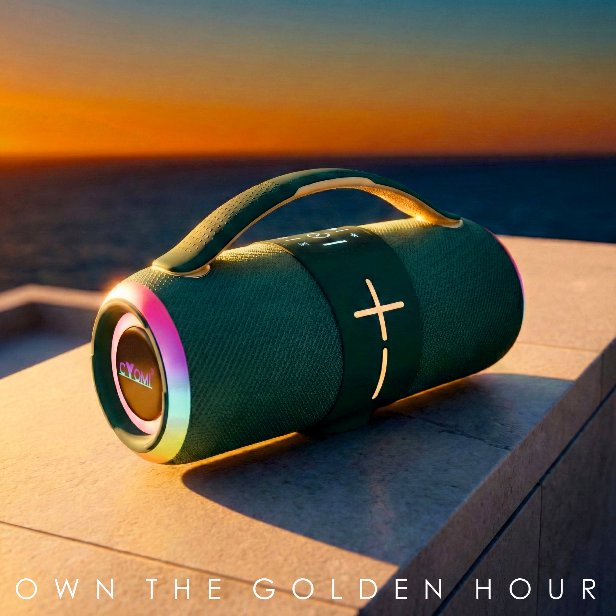 CYOMI A98 100W Ultra Premium RGB Bluetooth Speaker