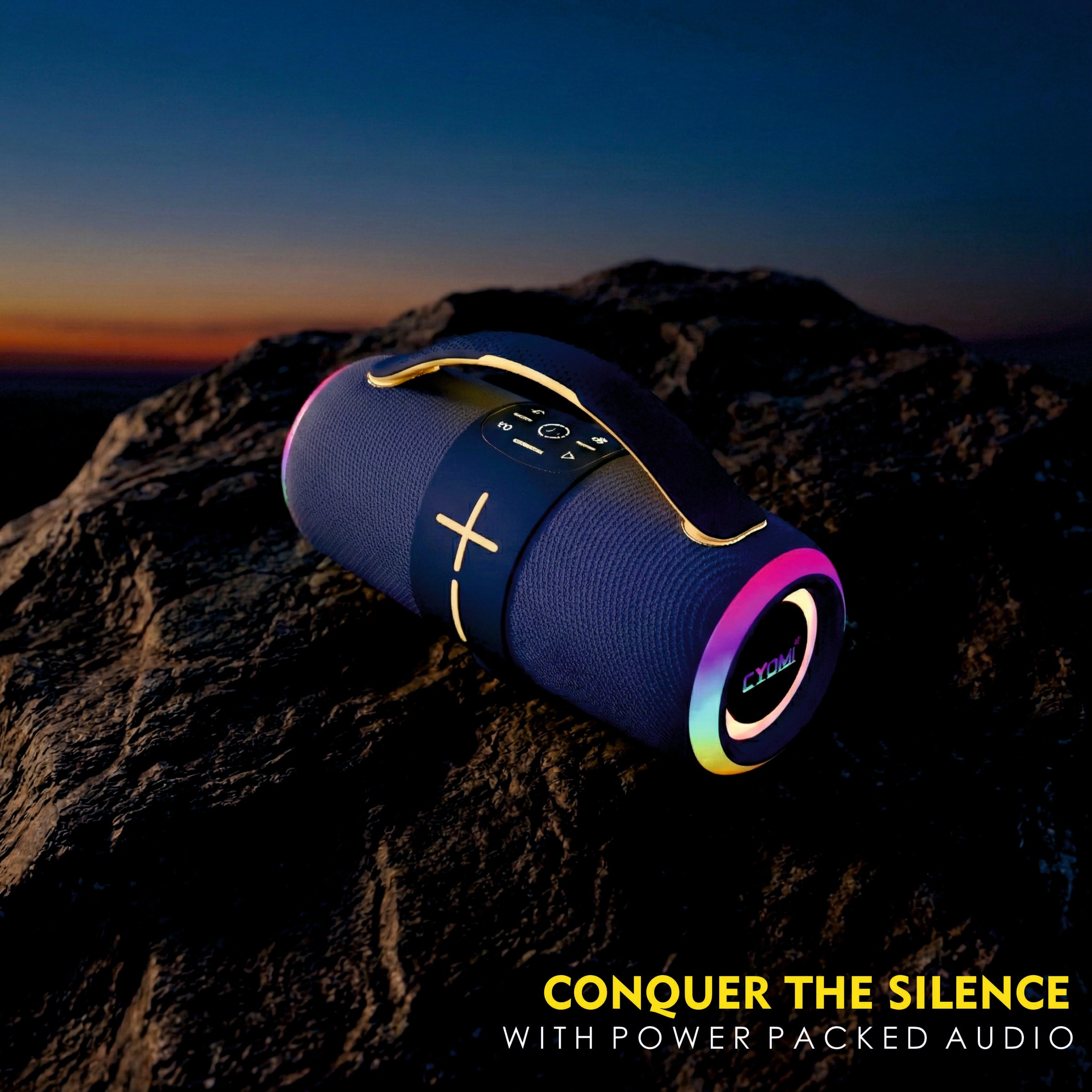 CYOMI A98 100W Ultra Premium RGB Bluetooth Speaker