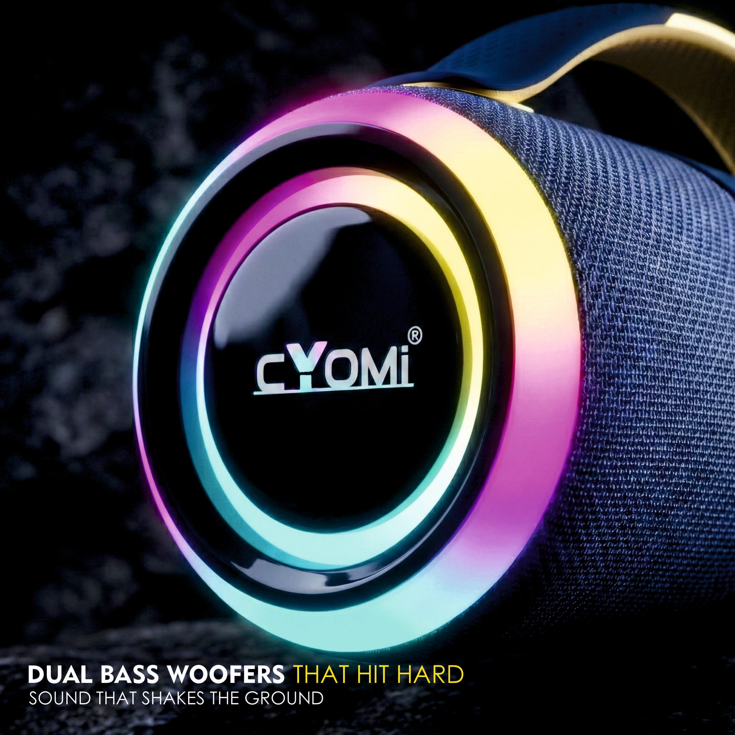 CYOMI A98 100W Ultra Premium RGB Bluetooth Speaker