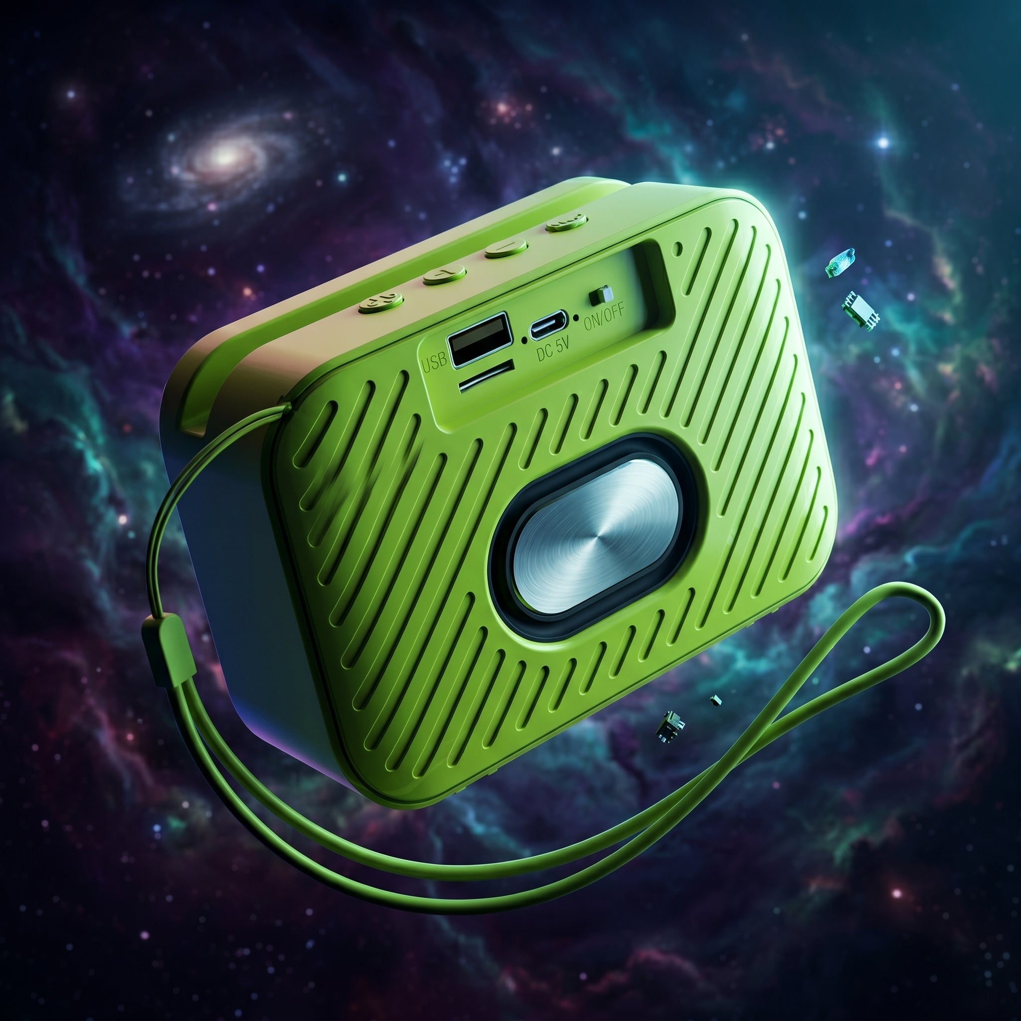 CYOMI 711 Ultra 5W Portable Bluetooth Speaker with Bass Woofer