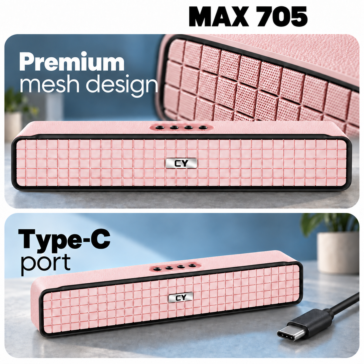 CYOMI Max 705 12W Bluetooth Soundbar