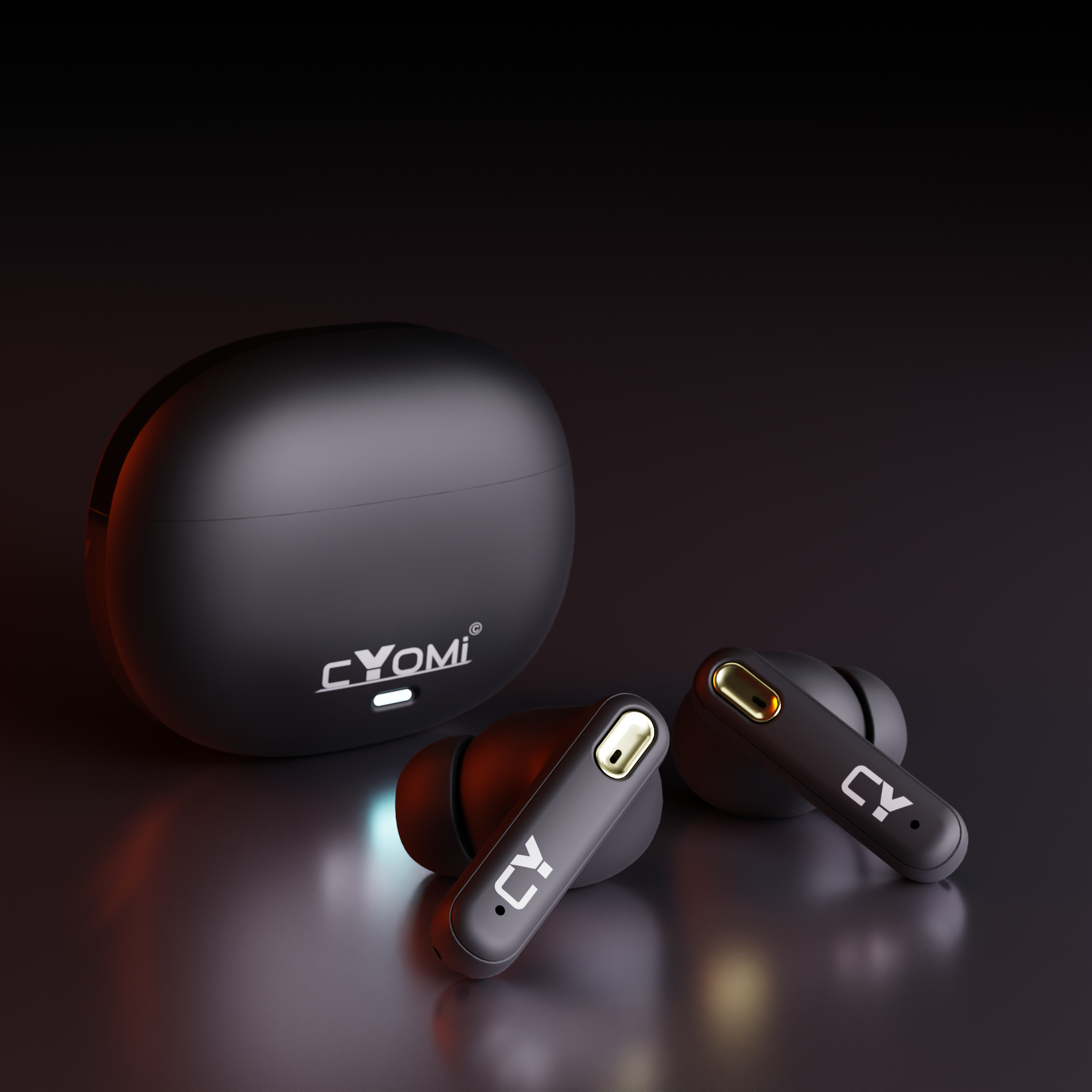 CYOMI ZenBuds 7 with ENCx Mic - BLACK