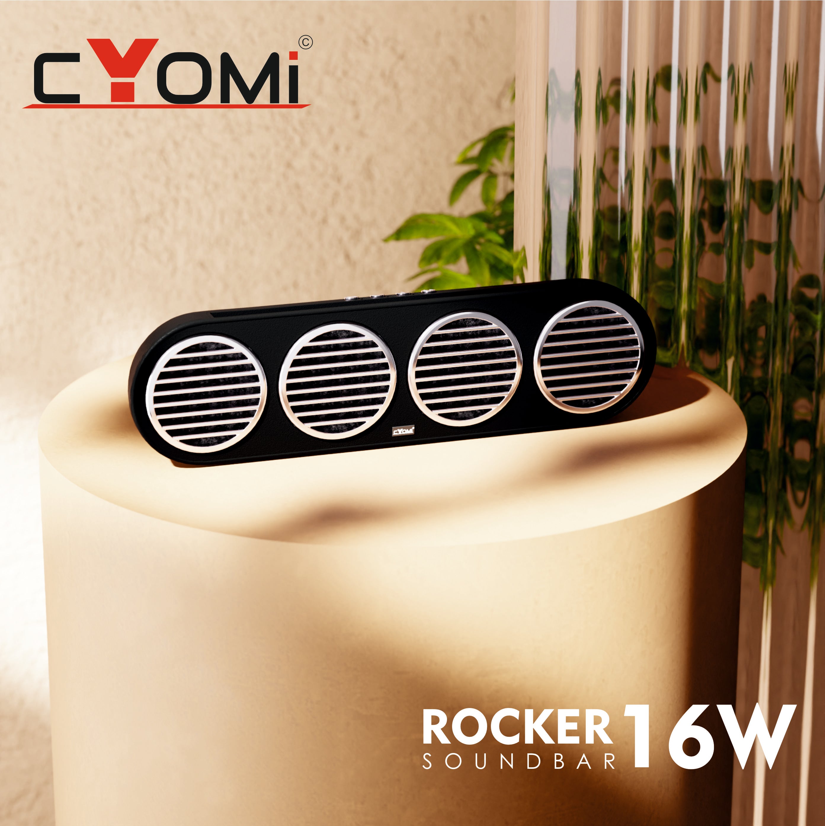 CYOMI 16W Rocker Soundbar