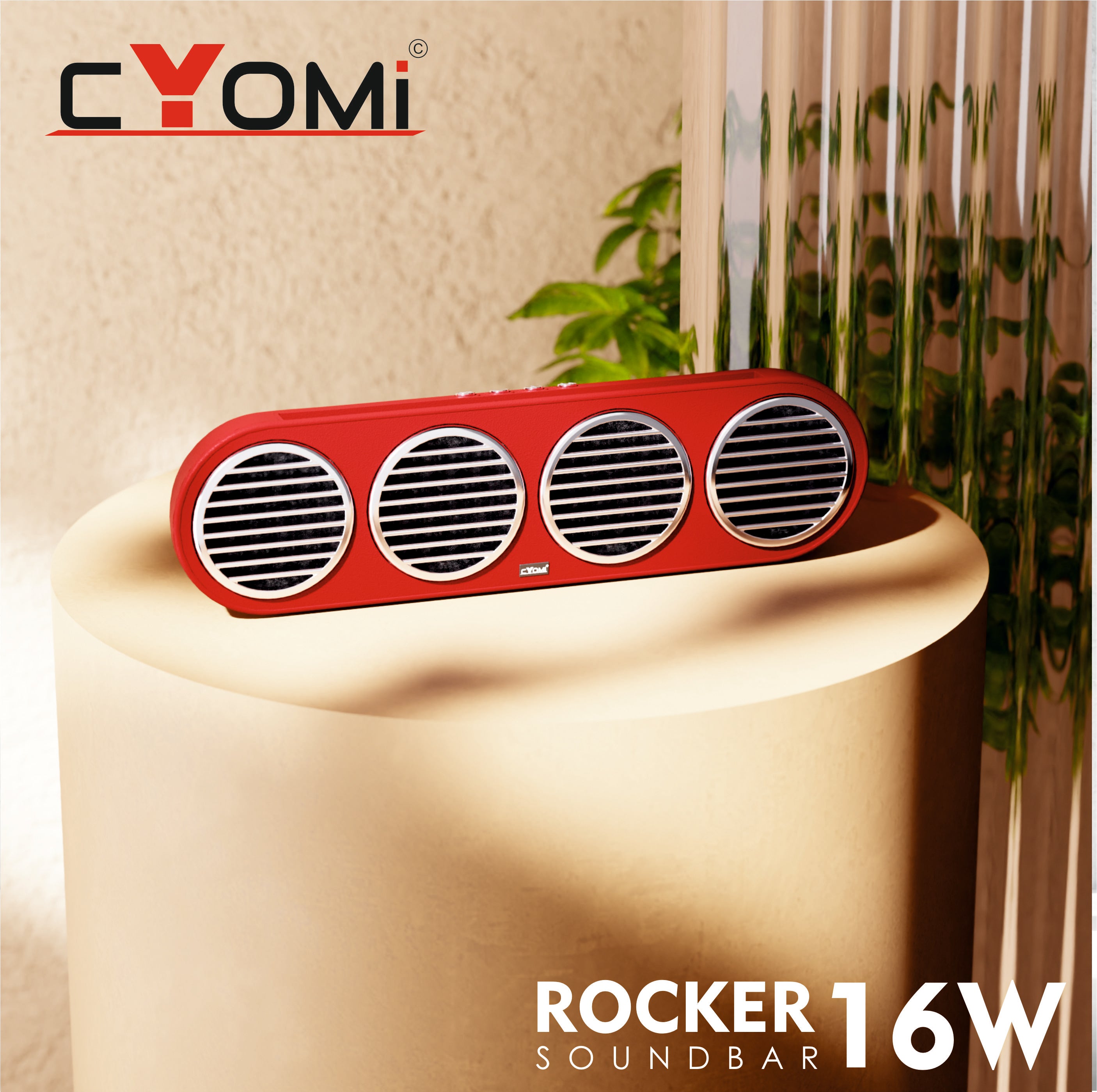 CYOMI 16W Rocker Soundbar