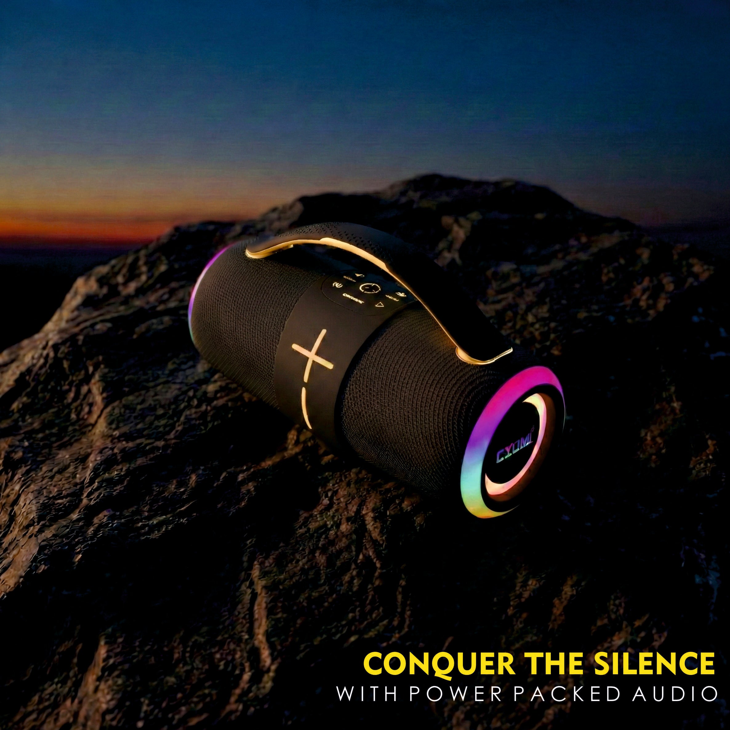 CYOMI A98 100W Ultra Premium RGB Bluetooth Speaker