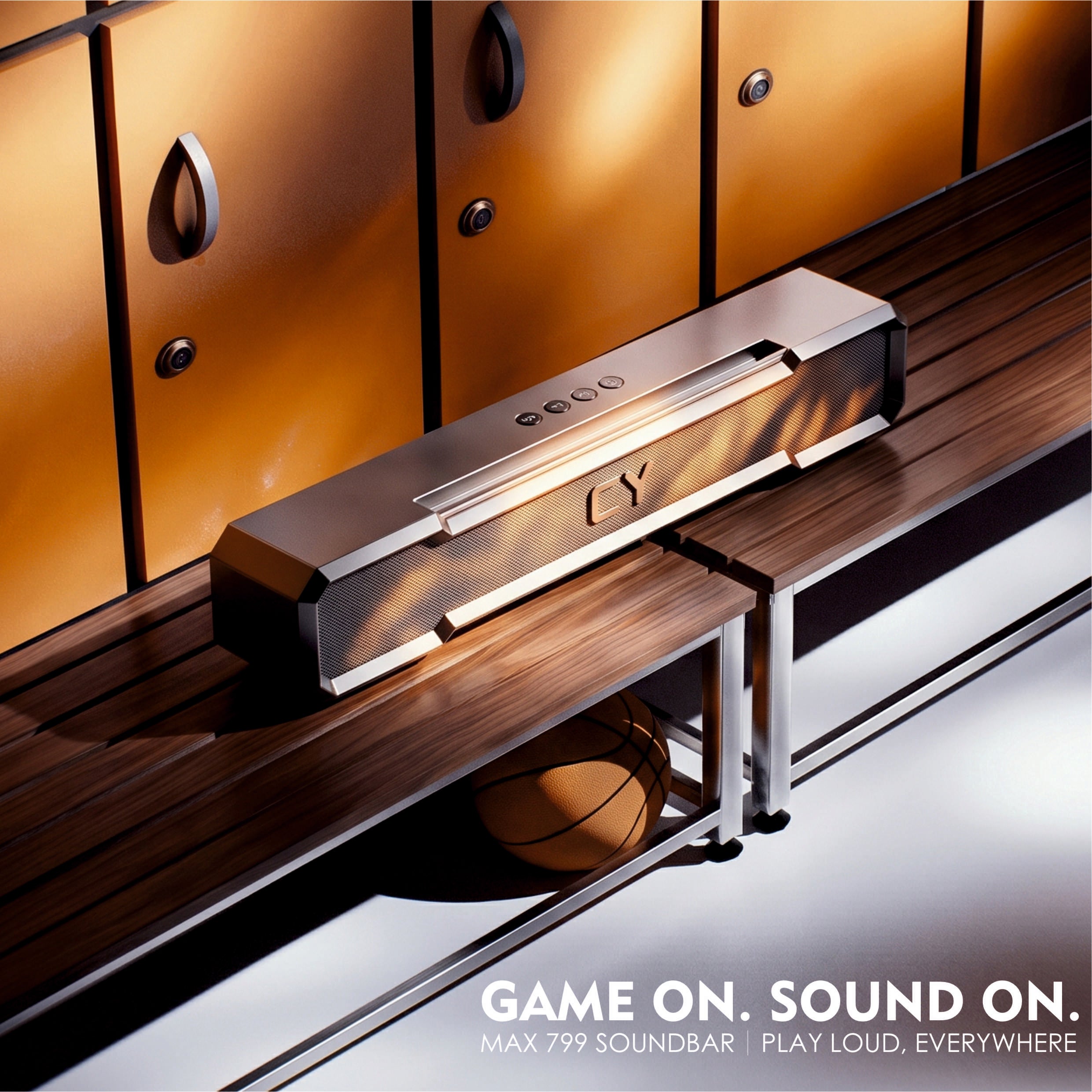 CYOMI Max 799 Soundbar – 10W Portable Bluetooth Soundbar