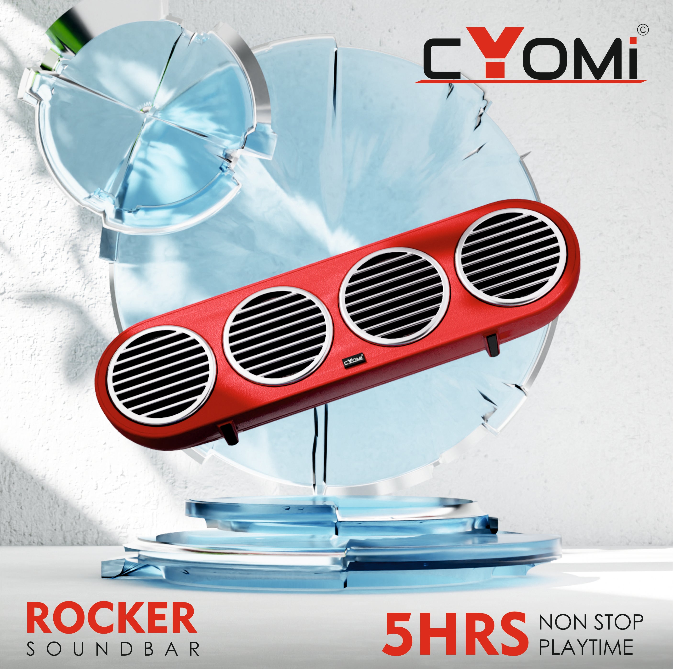 CYOMI 16W Rocker Soundbar