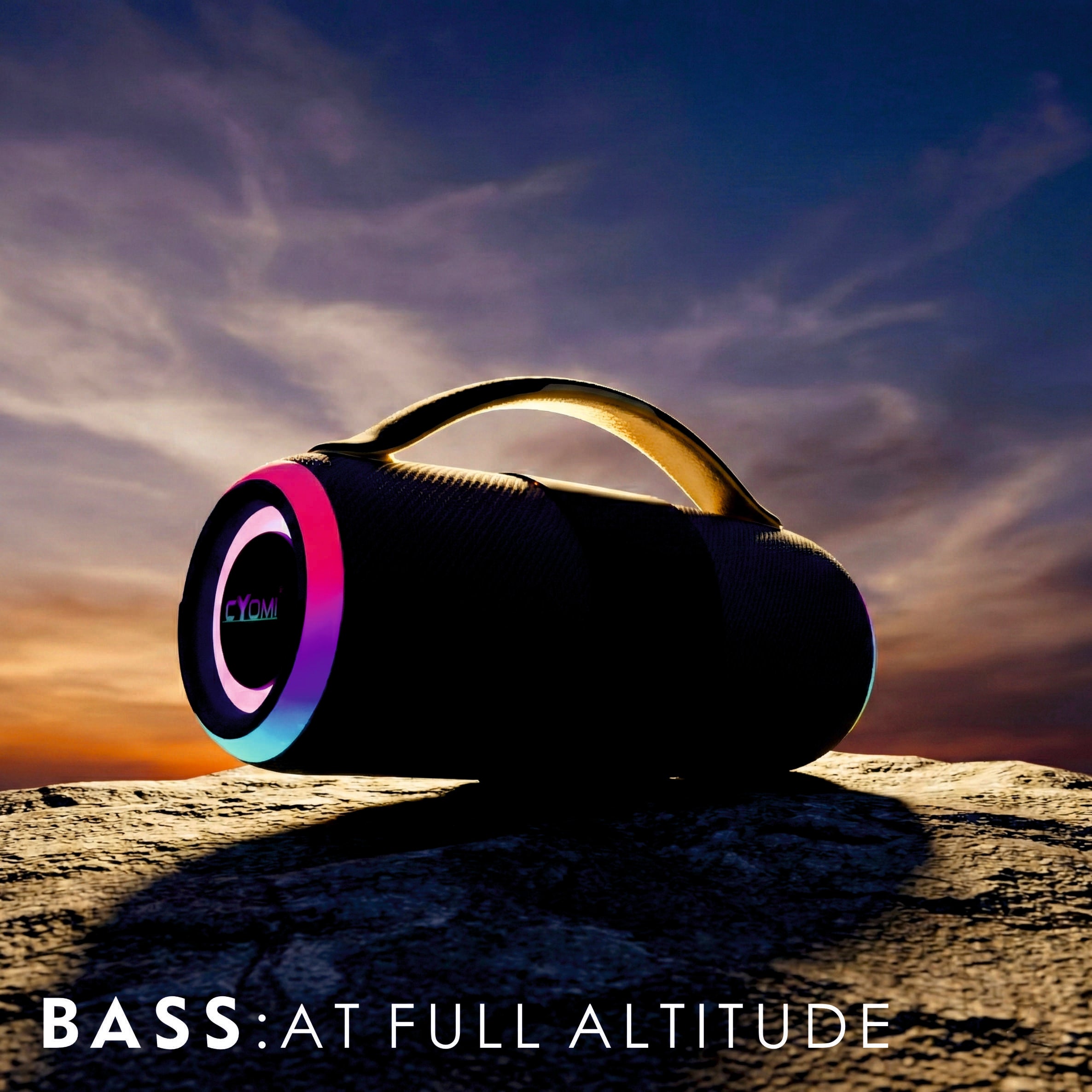 CYOMI A98 100W Ultra Premium RGB Bluetooth Speaker