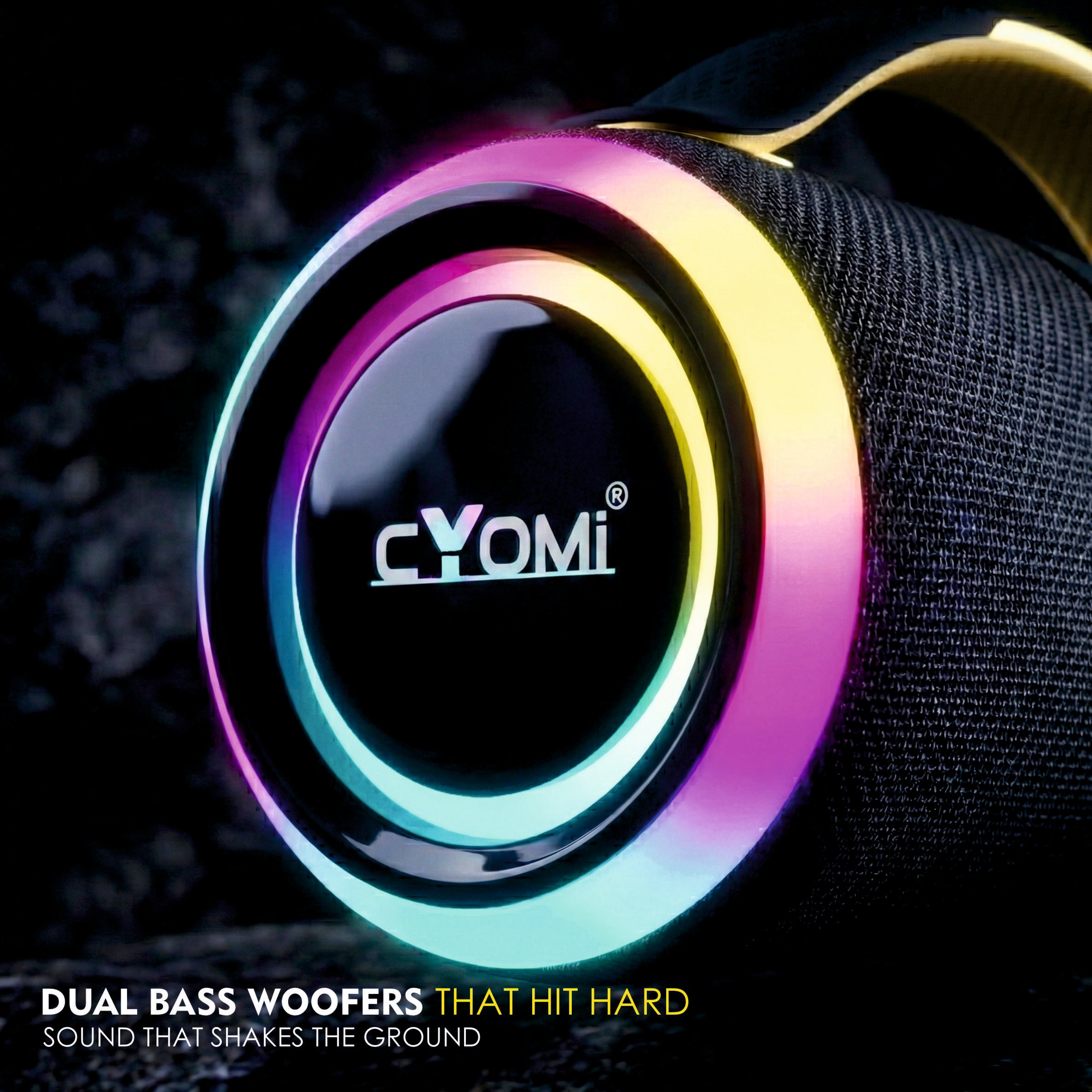 CYOMI A98 100W Ultra Premium RGB Bluetooth Speaker