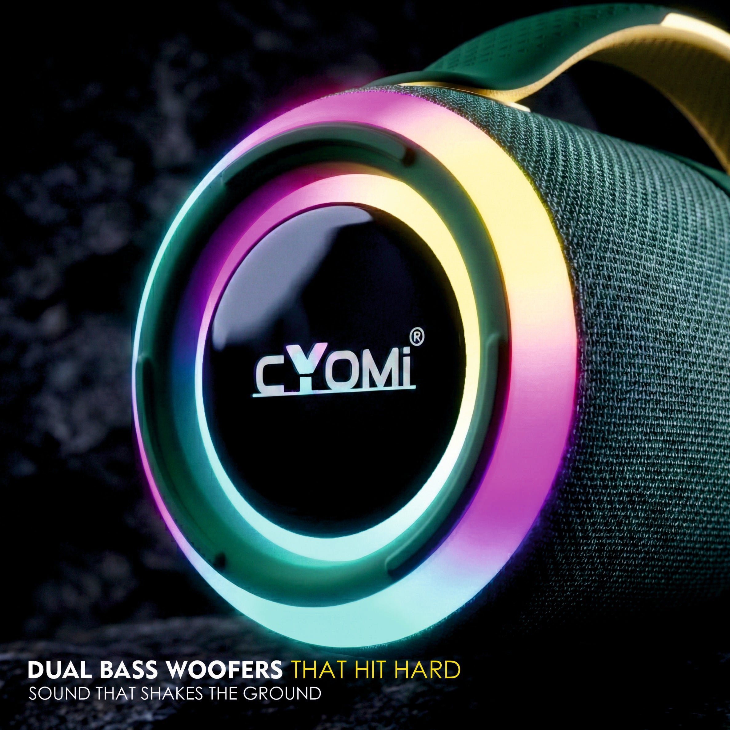 CYOMI A98 100W Ultra Premium RGB Bluetooth Speaker