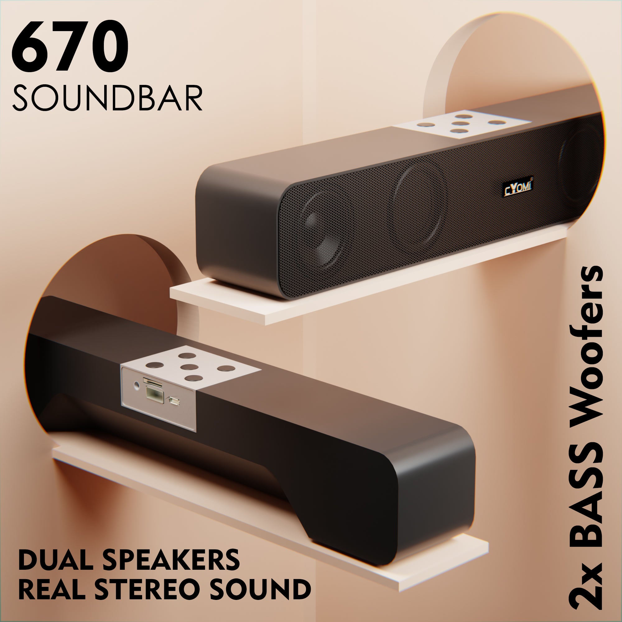 CYOMI 670 Soundbar