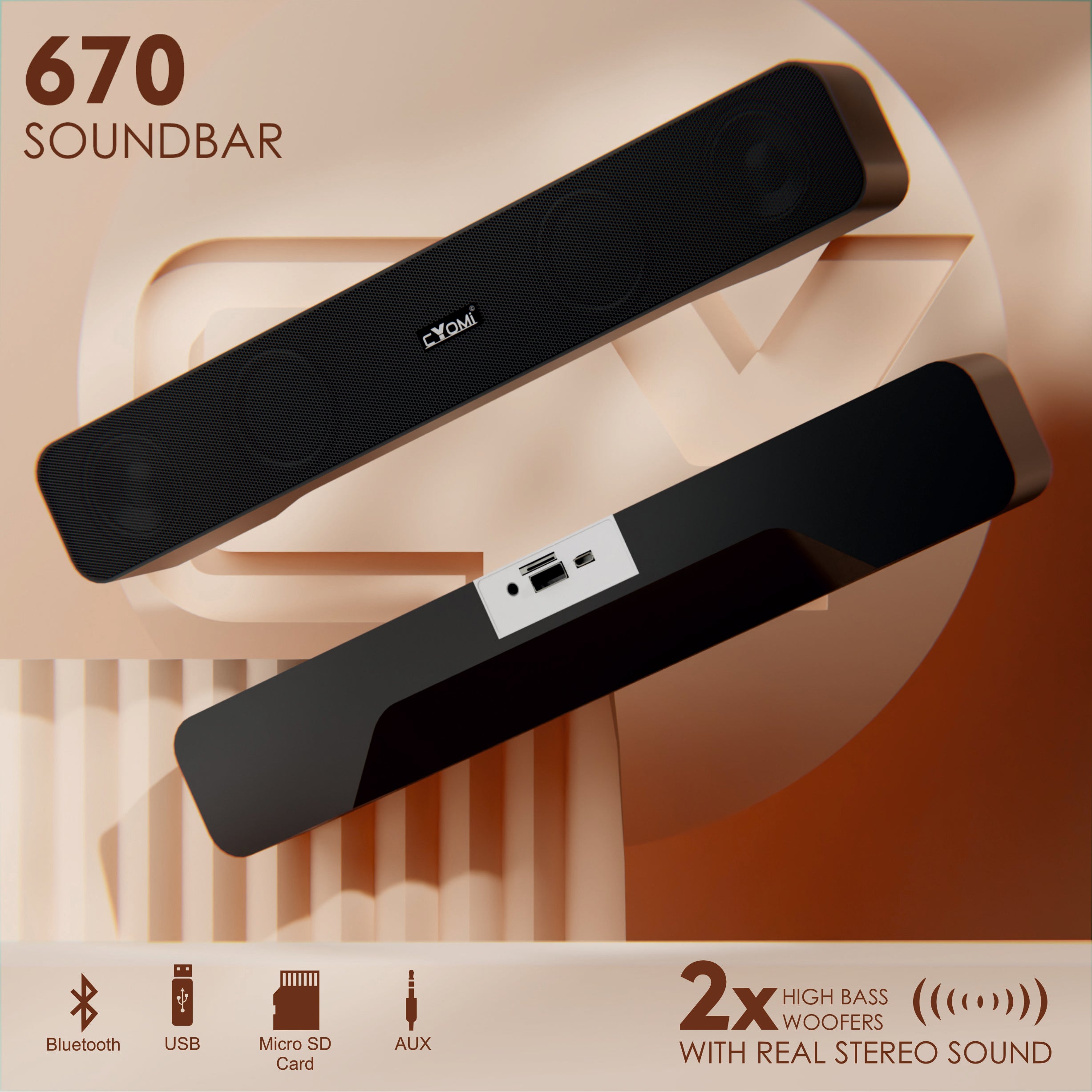 CYOMI 670 Soundbar