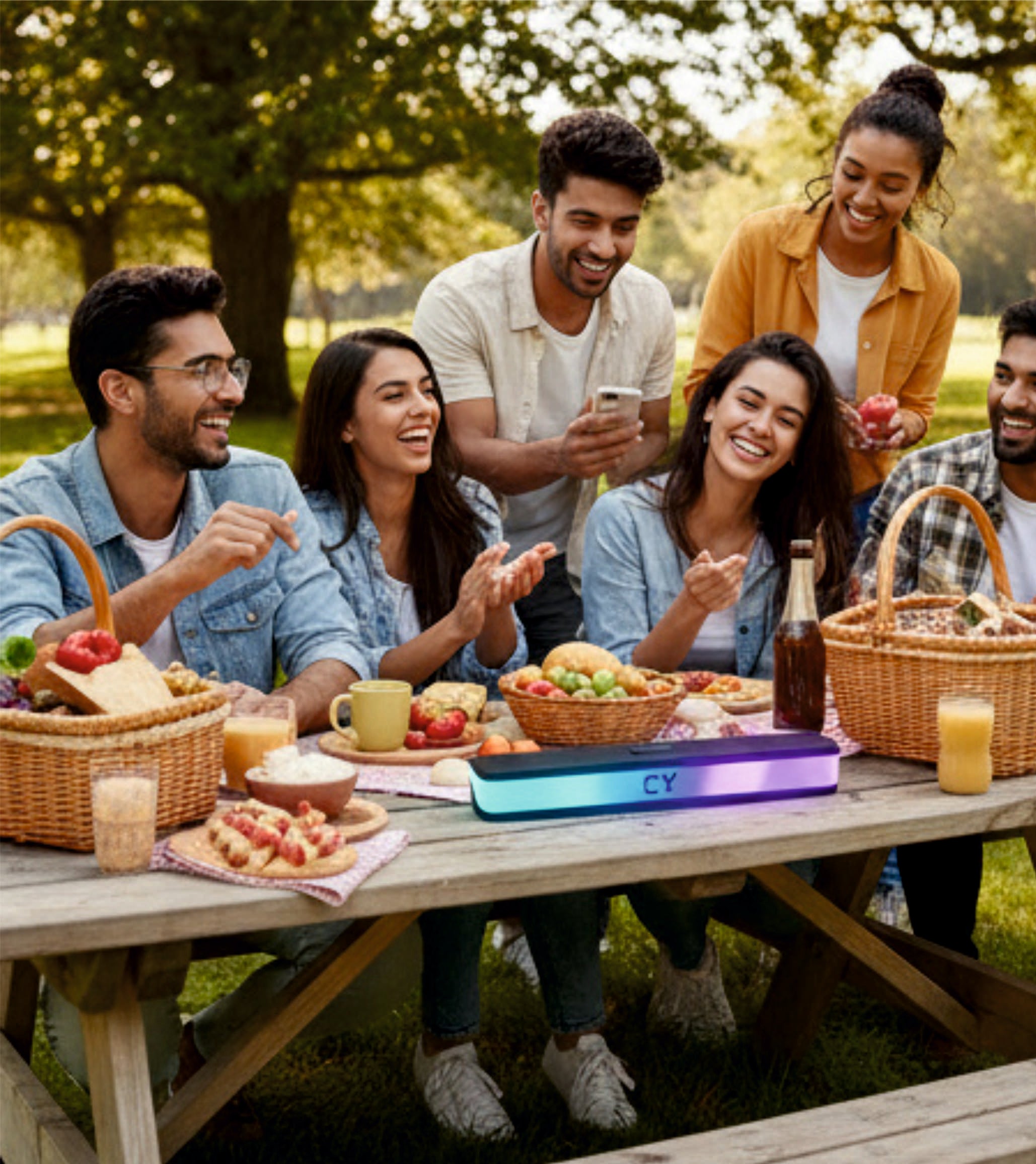 CYOMI Aqua 798 Soundbar LED Lights