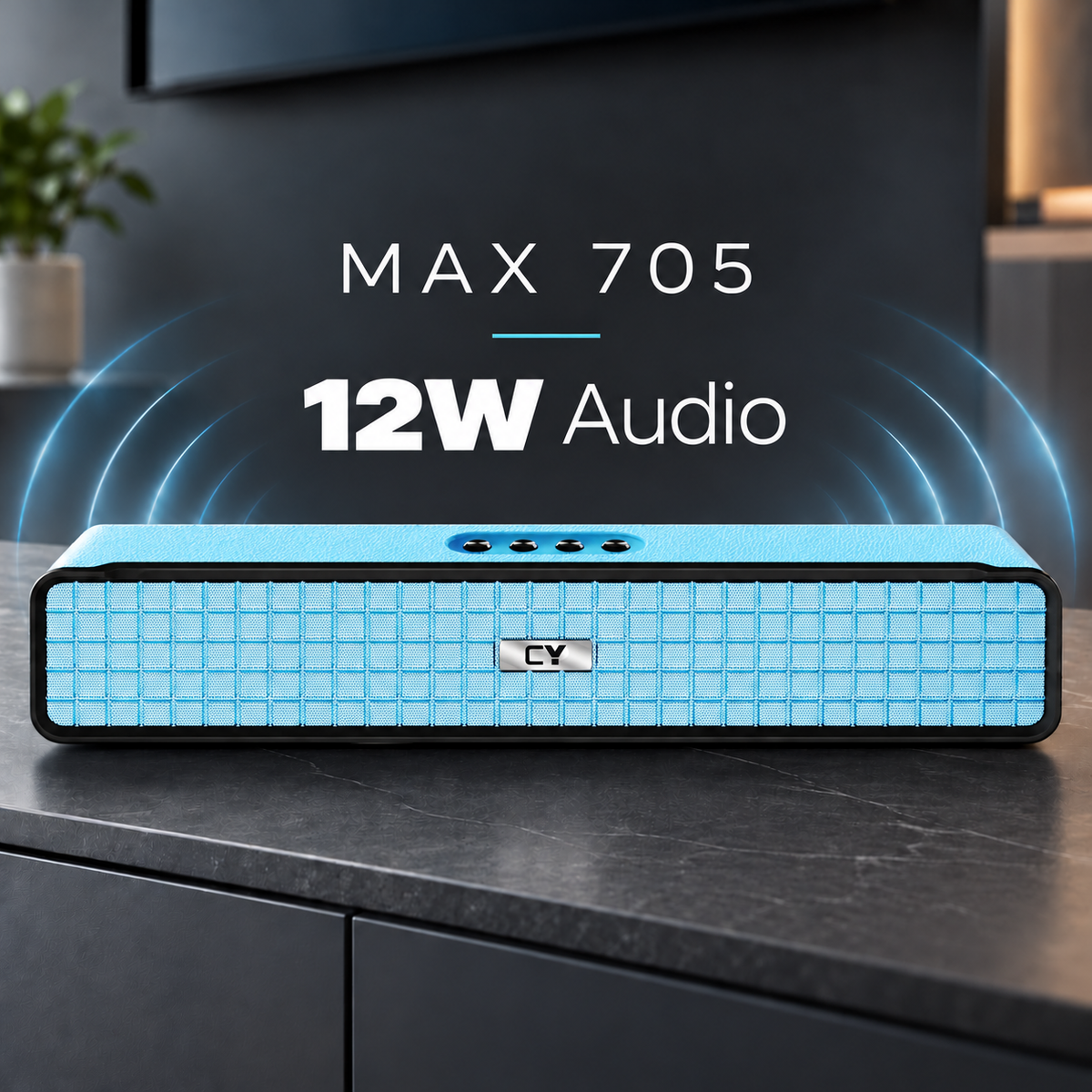 CYOMI Max 705 12W Bluetooth Soundbar