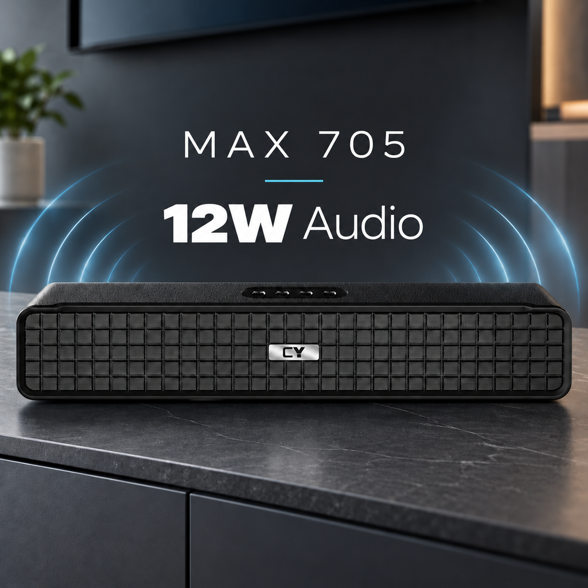 CYOMI Max 705 12W Bluetooth Soundbar