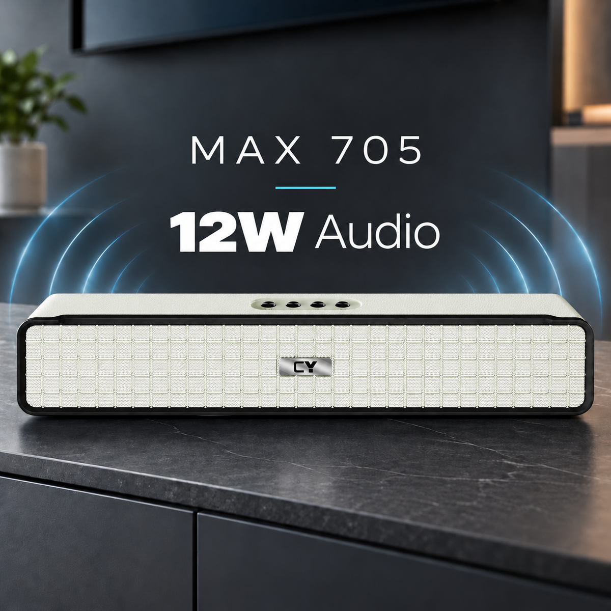 CYOMI Max 705 12W Bluetooth Soundbar